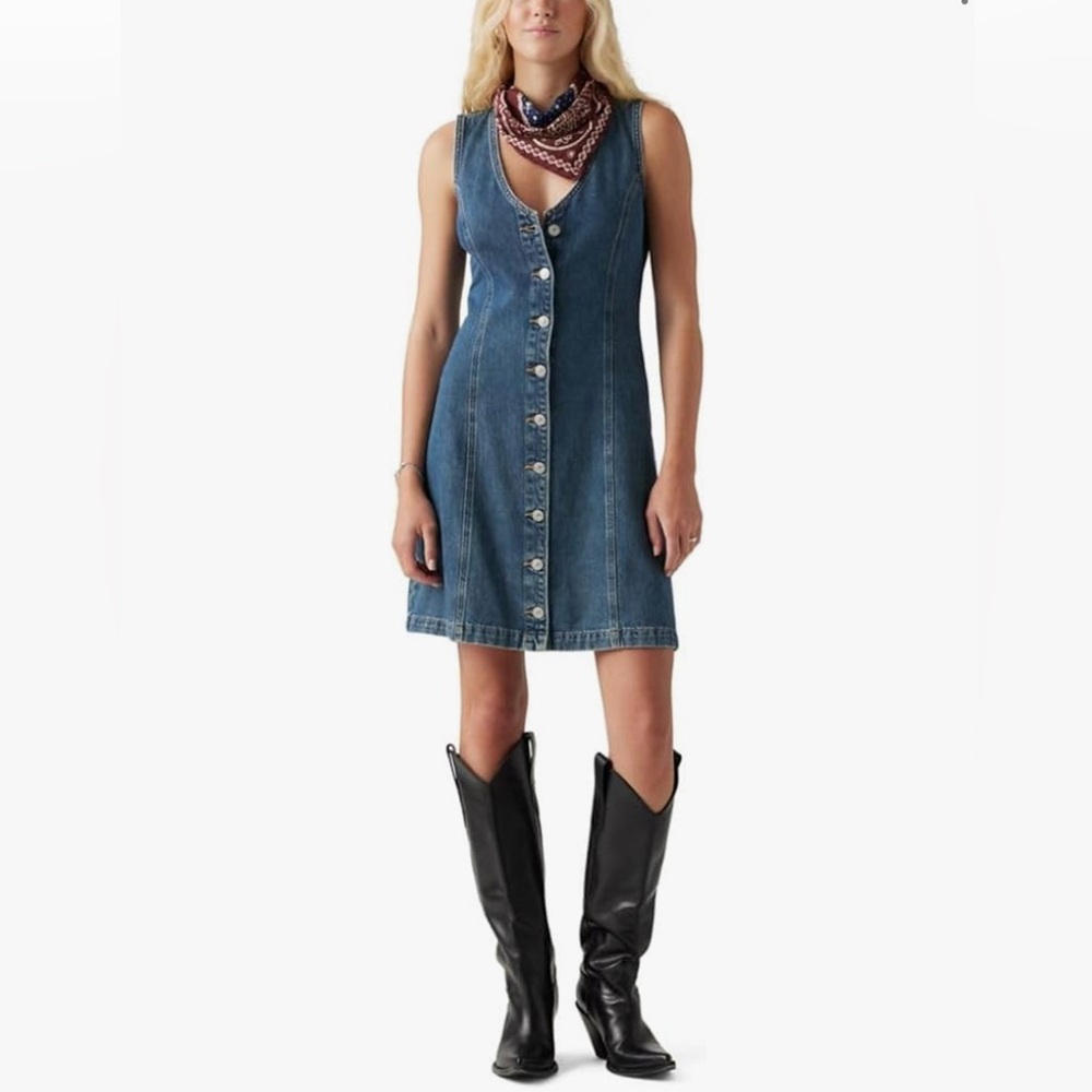 Levi's Thora Denim Mini Dress